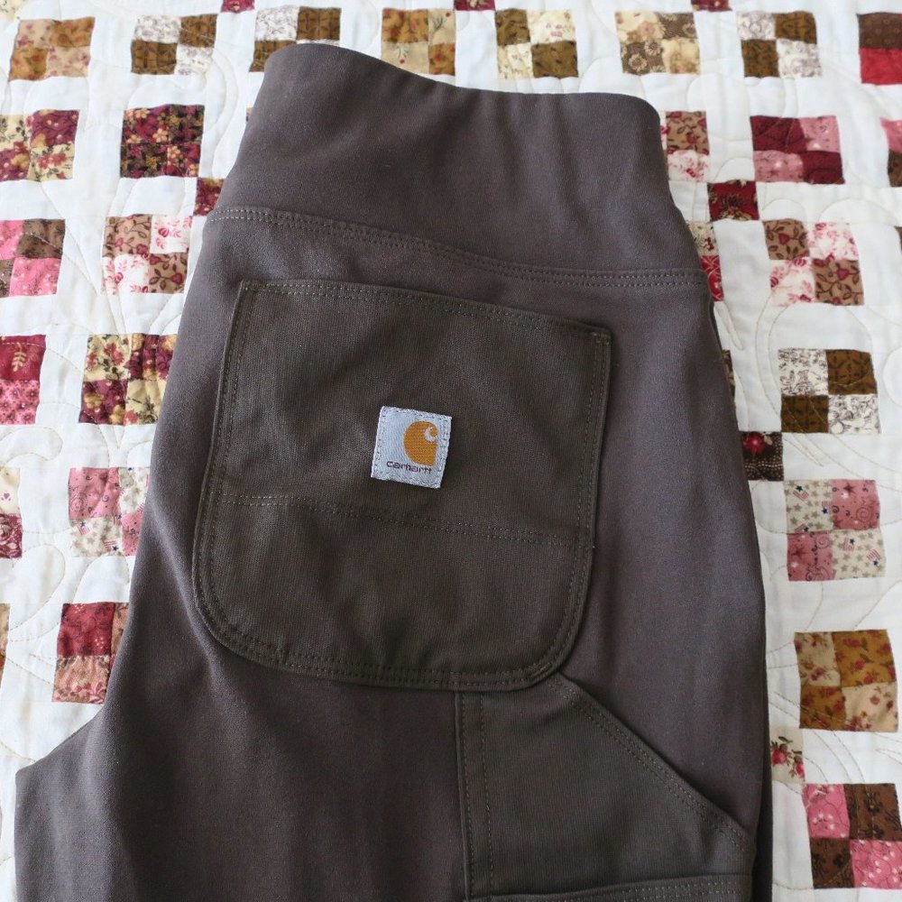 Like New Carhartt Brown Midweight Utility Legging Small